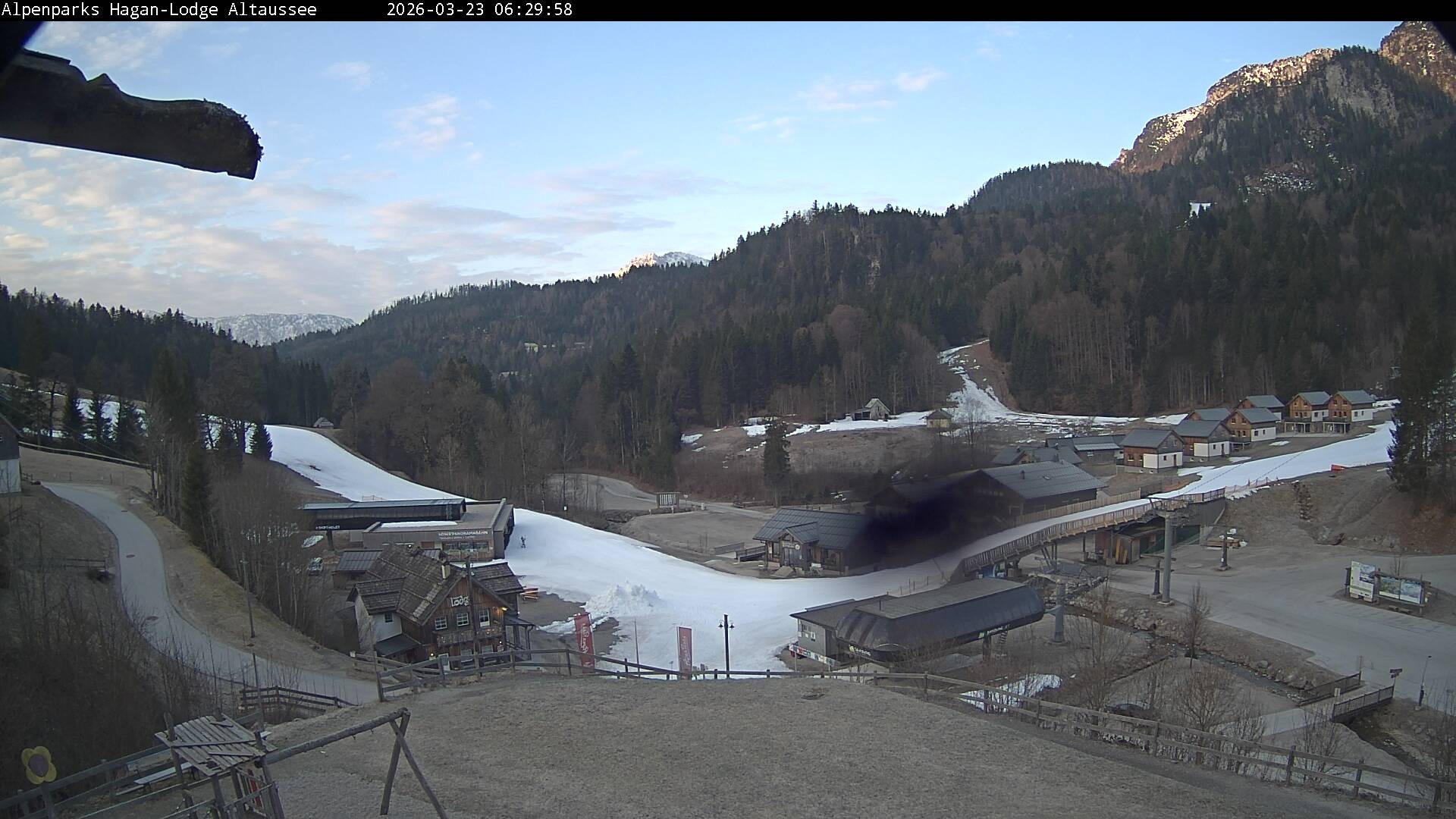 Archiv Foto Webcam Altaussee: Hagan Lodge