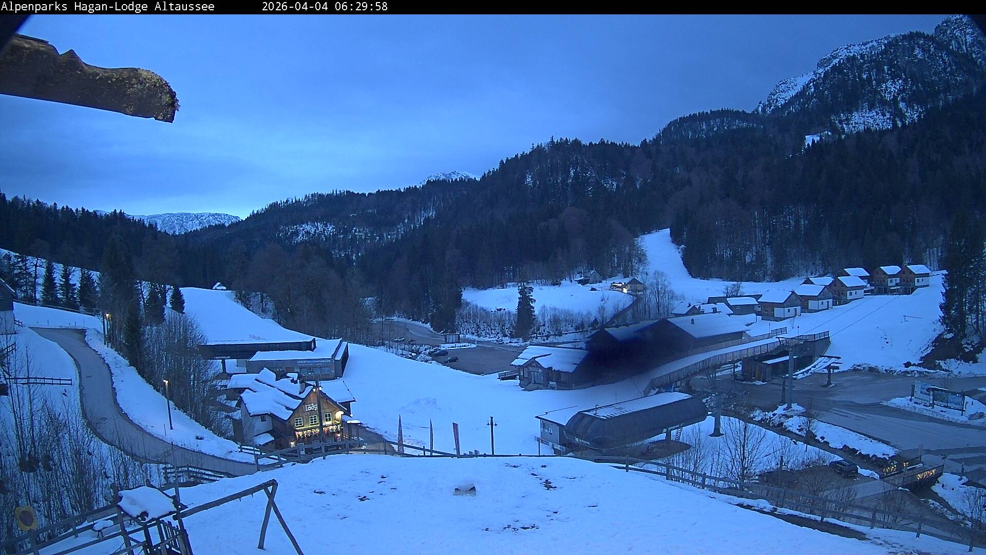 Archiv Foto Webcam Altaussee: Hagan Lodge