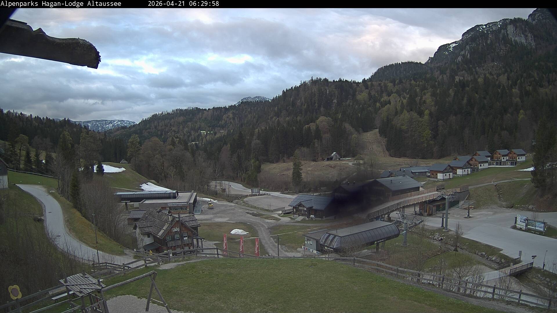 Archived image Webcam Altaussee: Hagan Lodge