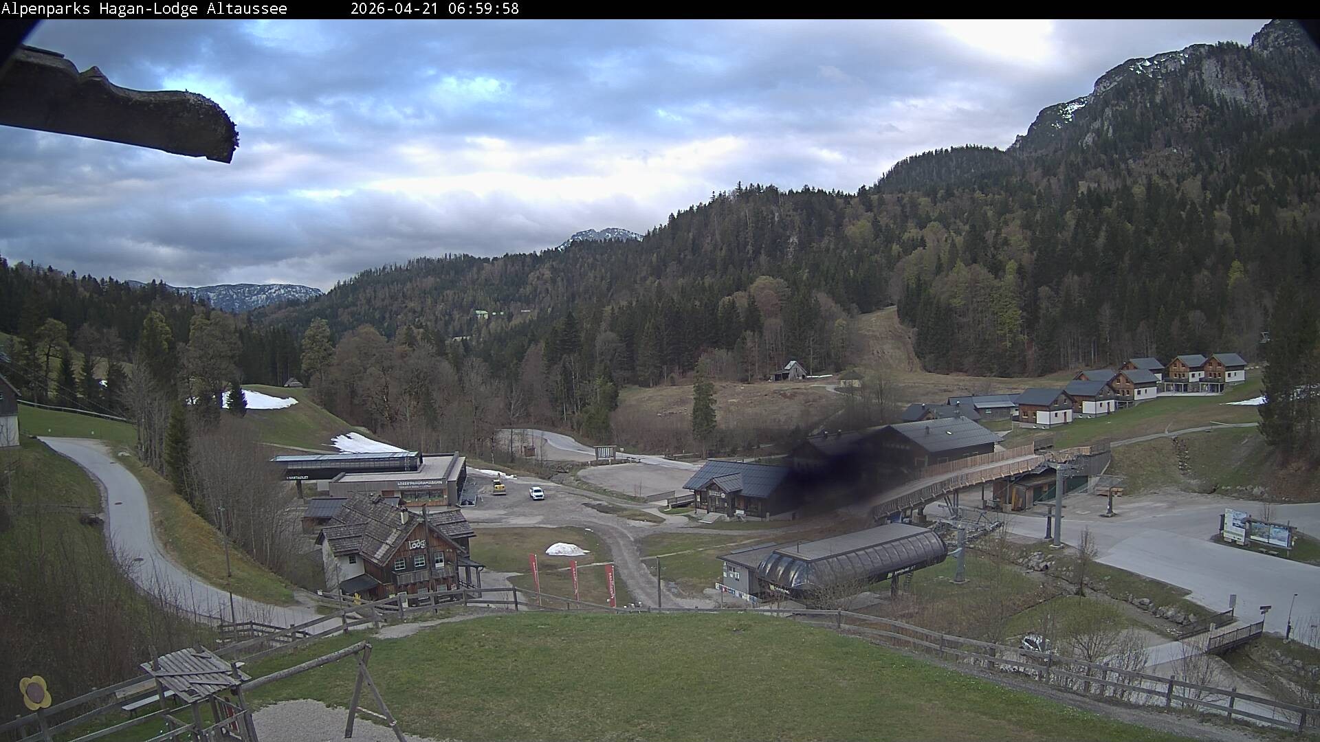 Archived image Webcam Altaussee: Hagan Lodge