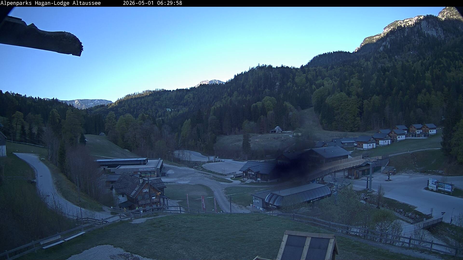 Archived image Webcam Altaussee: Hagan Lodge