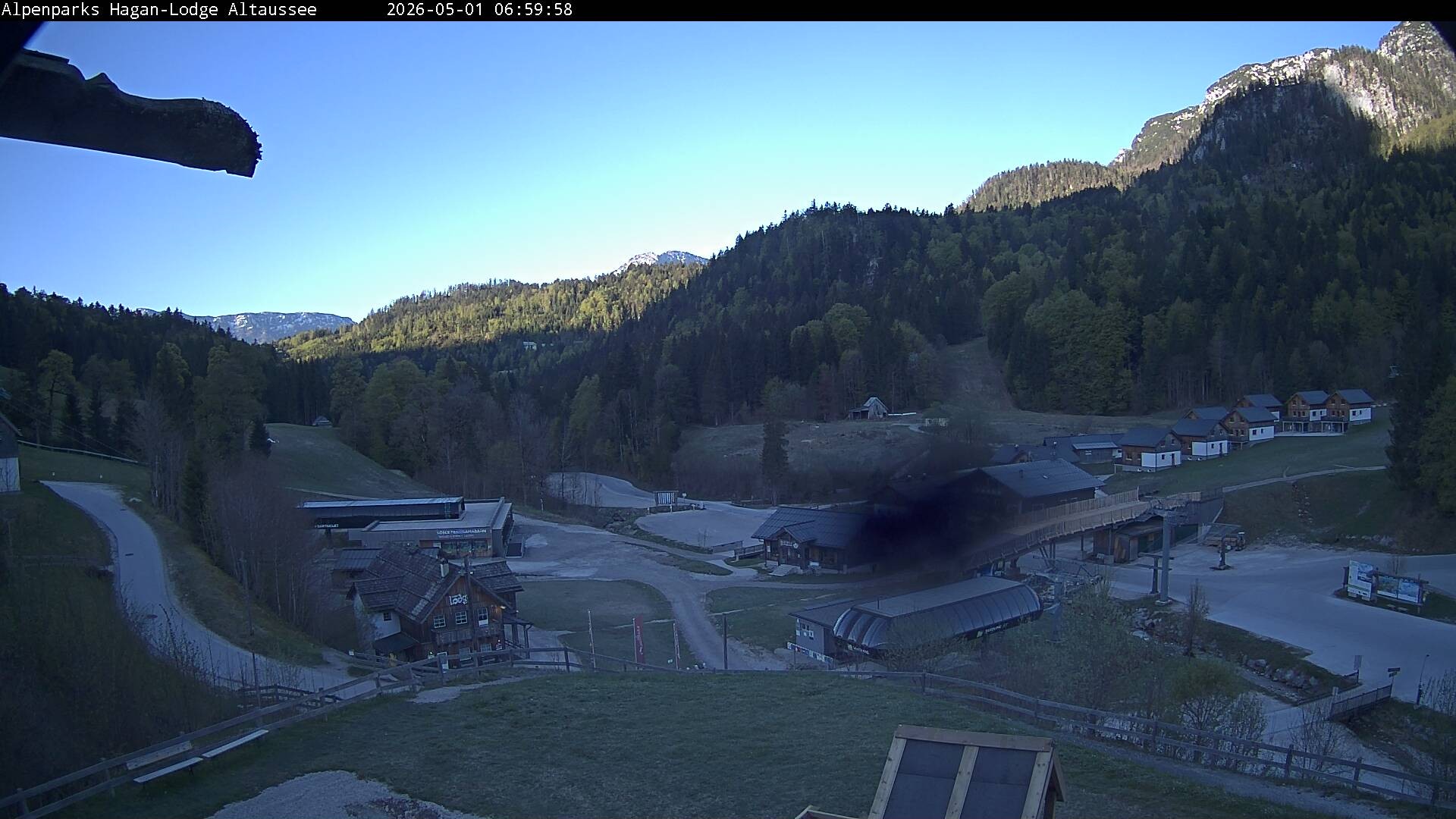 Archived image Webcam Altaussee: Hagan Lodge