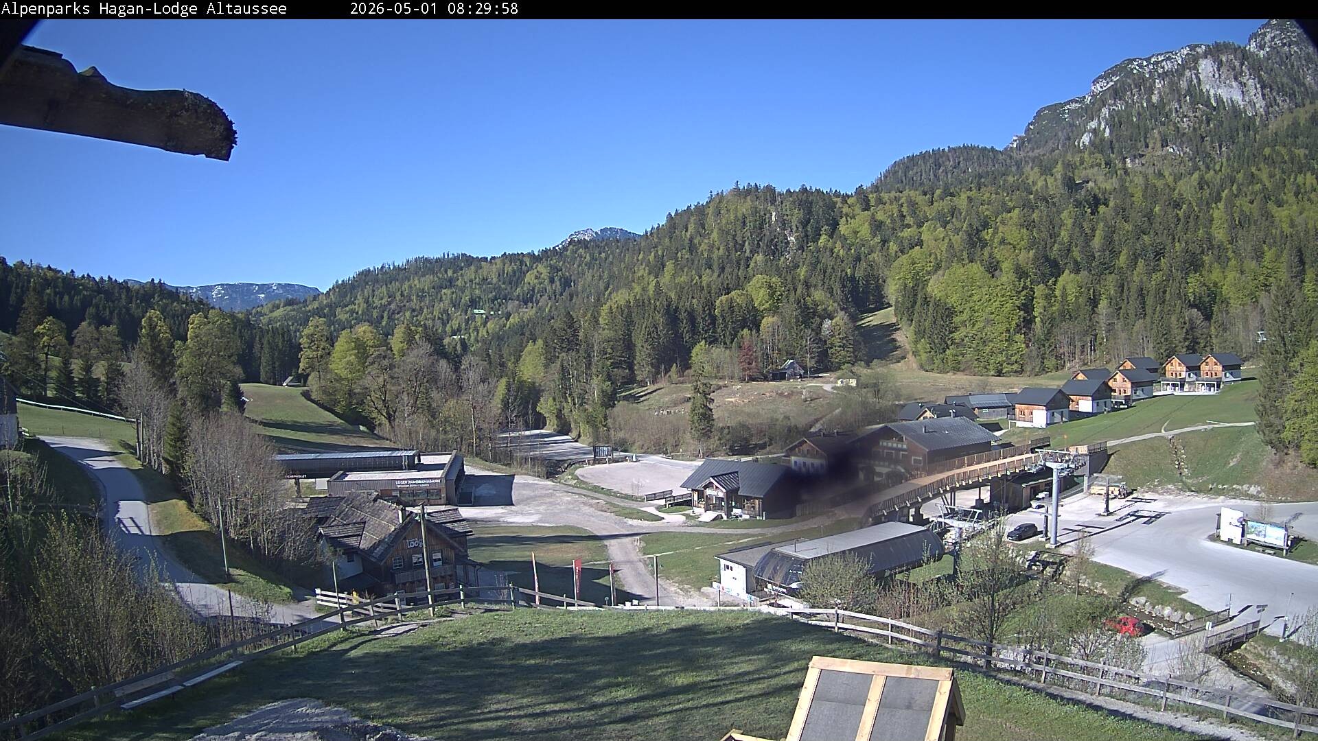 Archived image Webcam Altaussee: Hagan Lodge