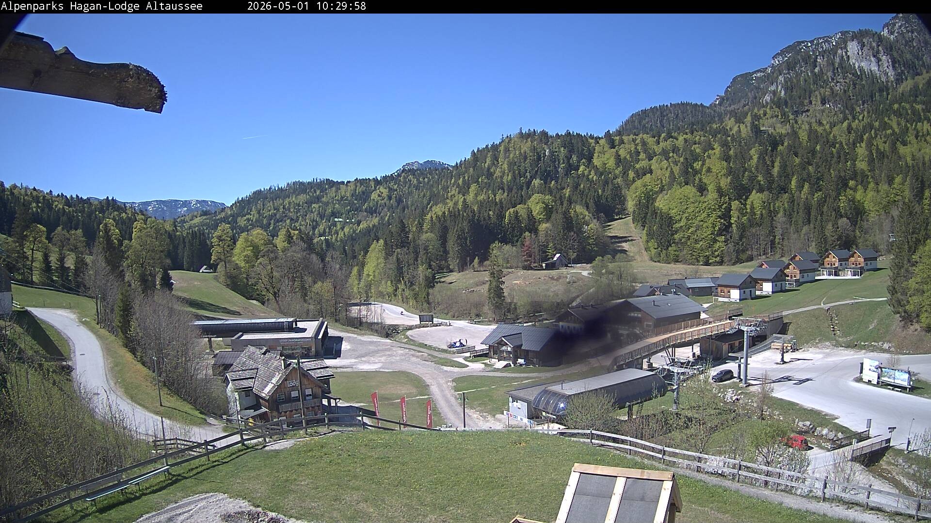Archived image Webcam Altaussee: Hagan Lodge