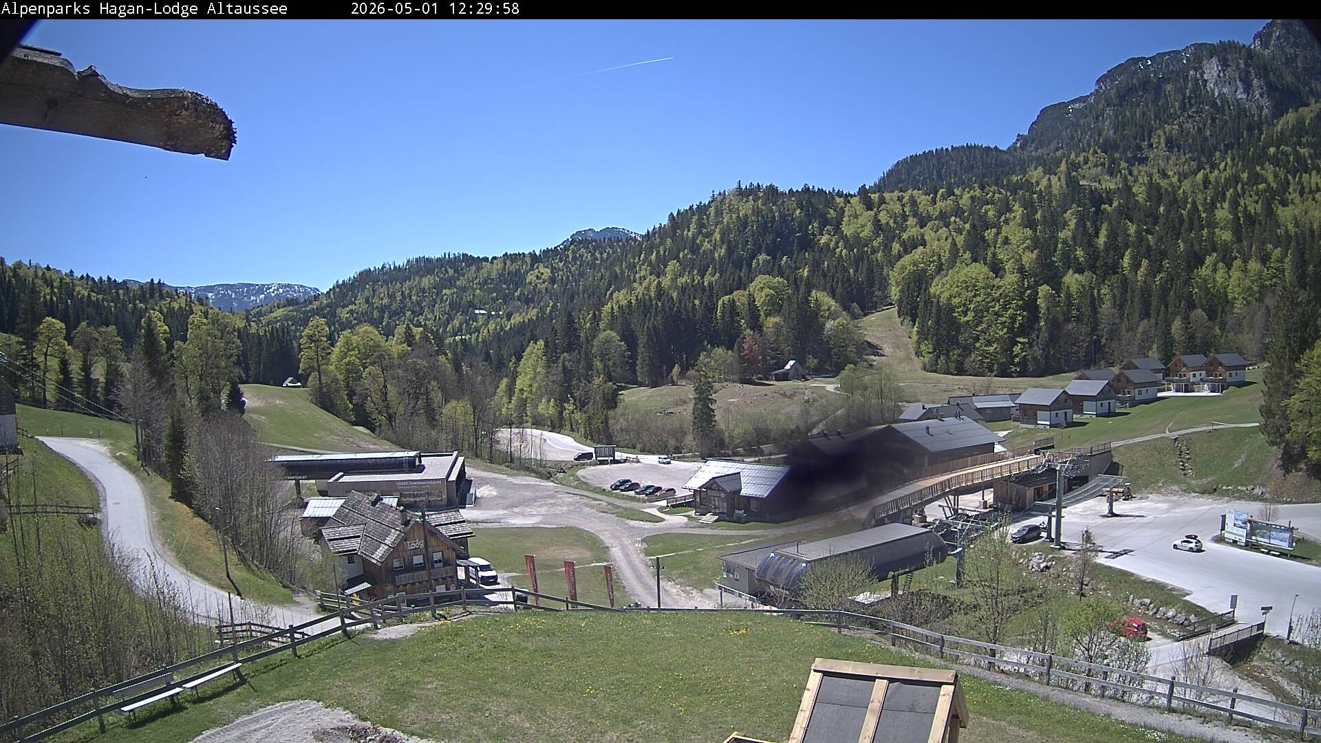Archived image Webcam Altaussee: Hagan Lodge