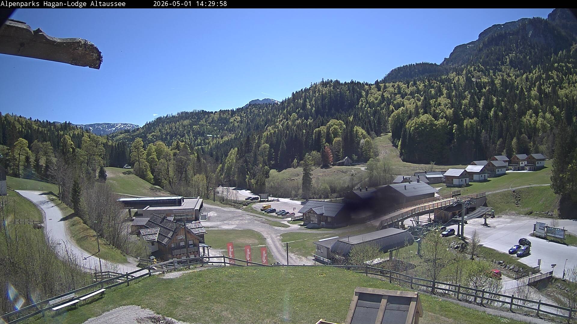 Archived image Webcam Altaussee: Hagan Lodge