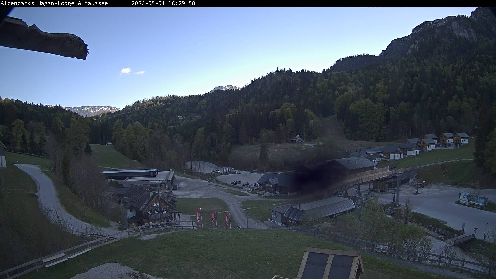 Archived image Webcam Altaussee: Hagan Lodge