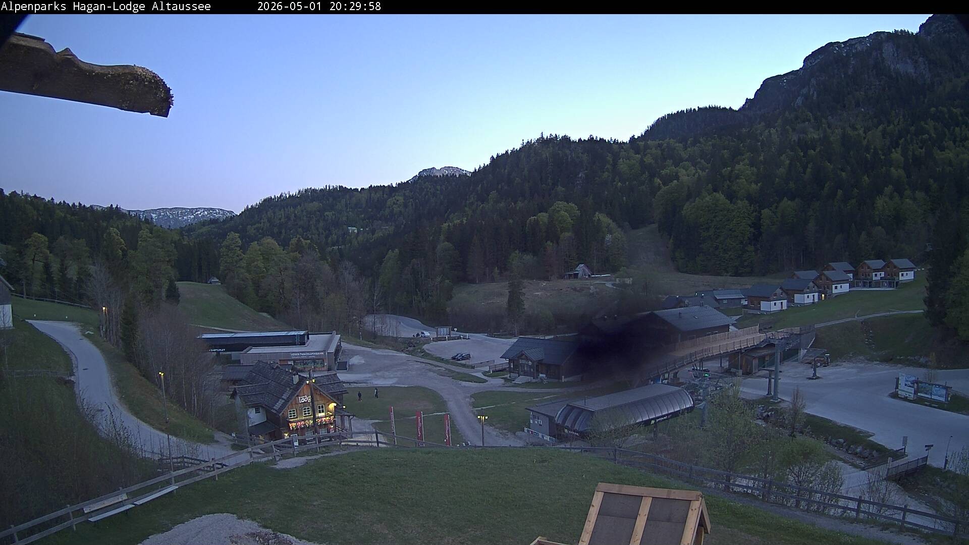 Archived image Webcam Altaussee: Hagan Lodge