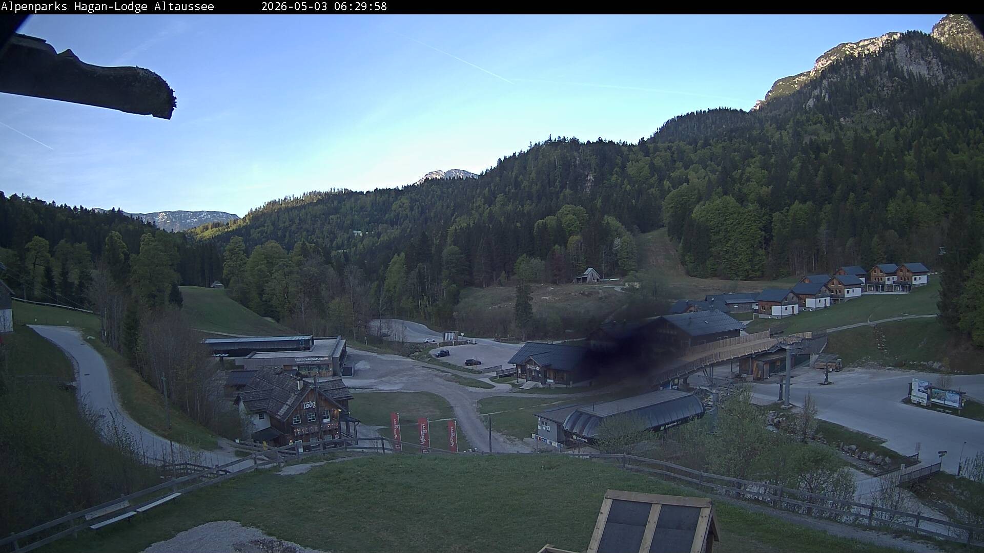 Archiv Foto Webcam Altaussee: Hagan Lodge