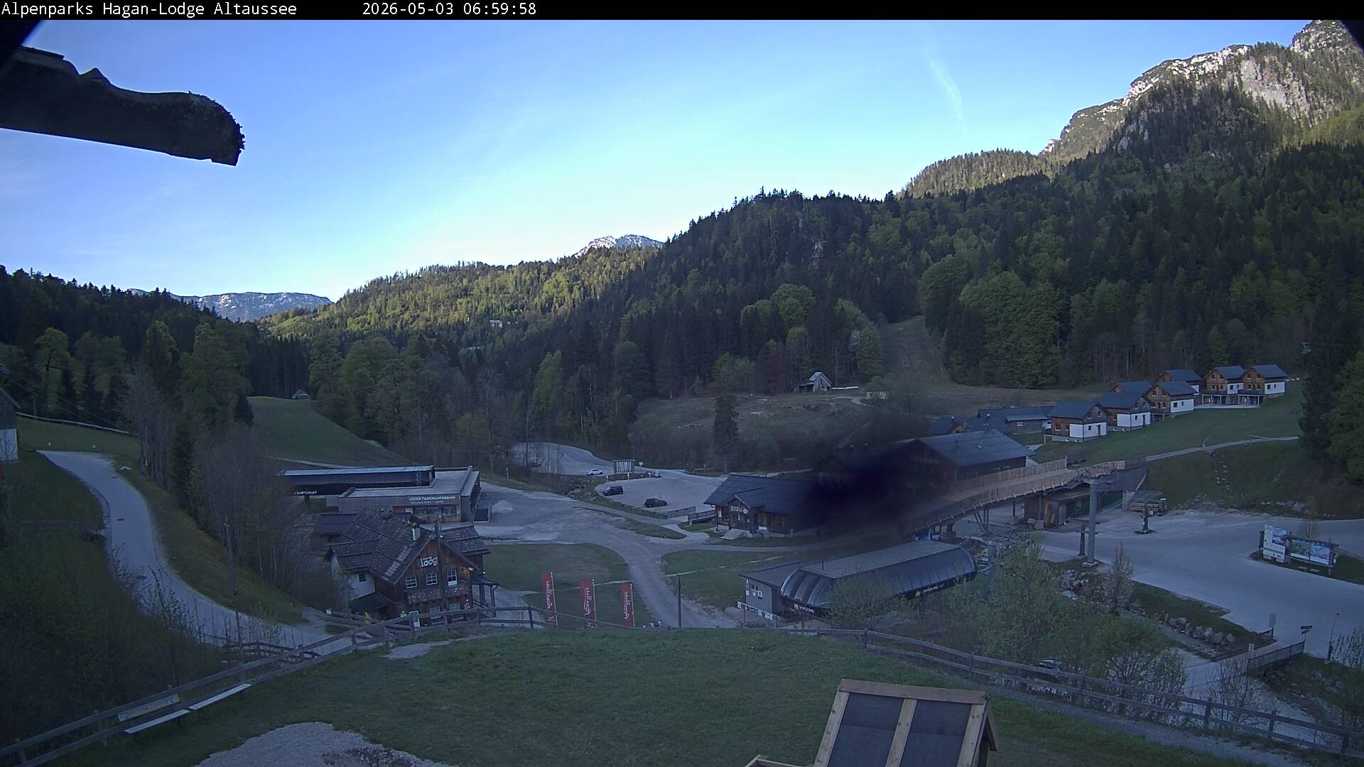 Archiv Foto Webcam Altaussee: Hagan Lodge