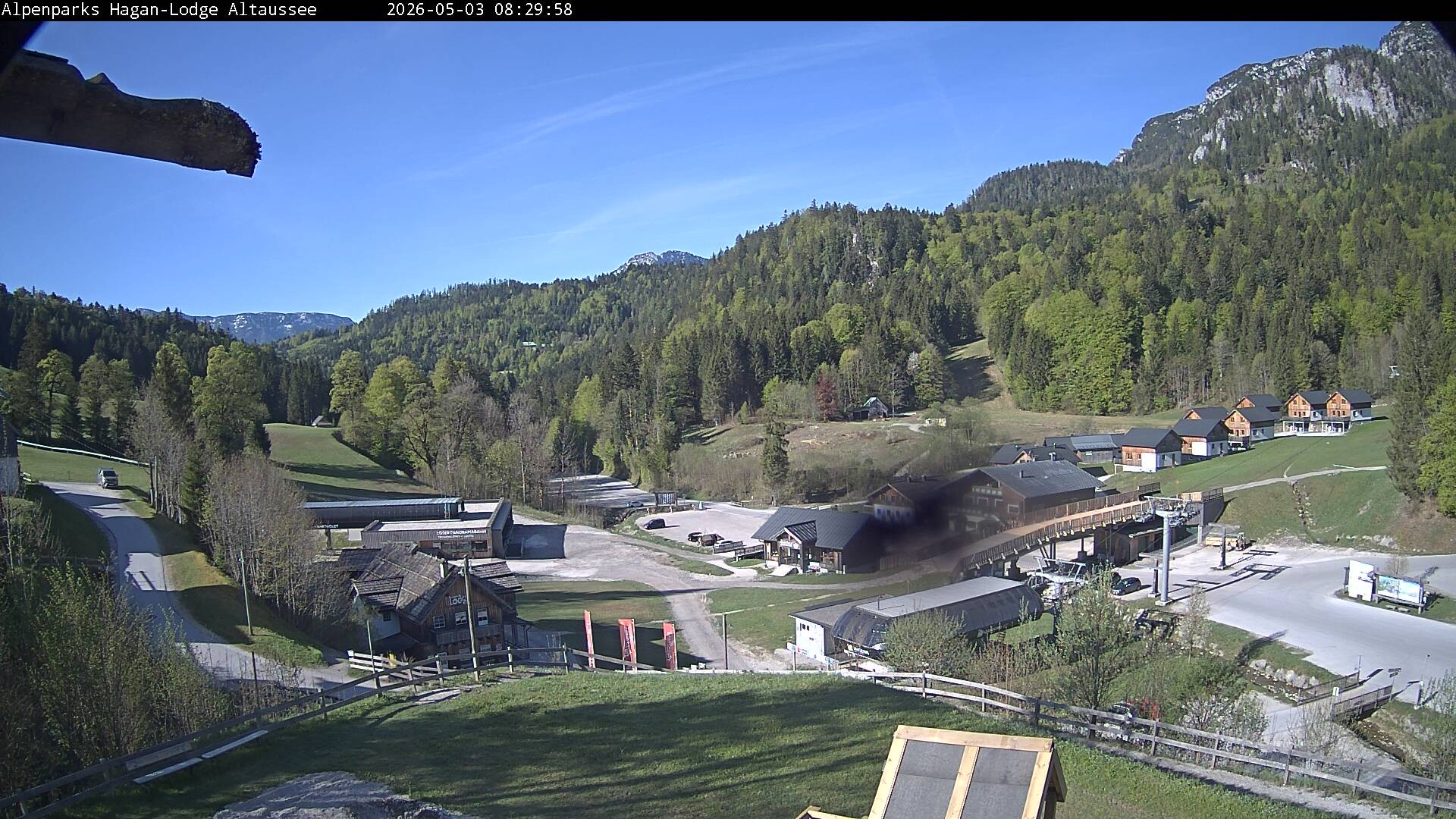 Archiv Foto Webcam Altaussee: Hagan Lodge