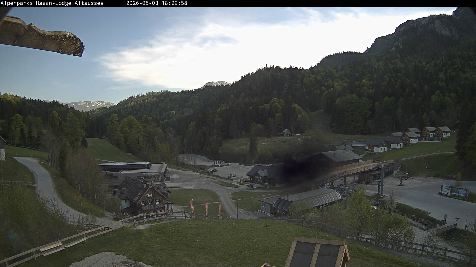 Archived image Webcam Altaussee: Hagan Lodge