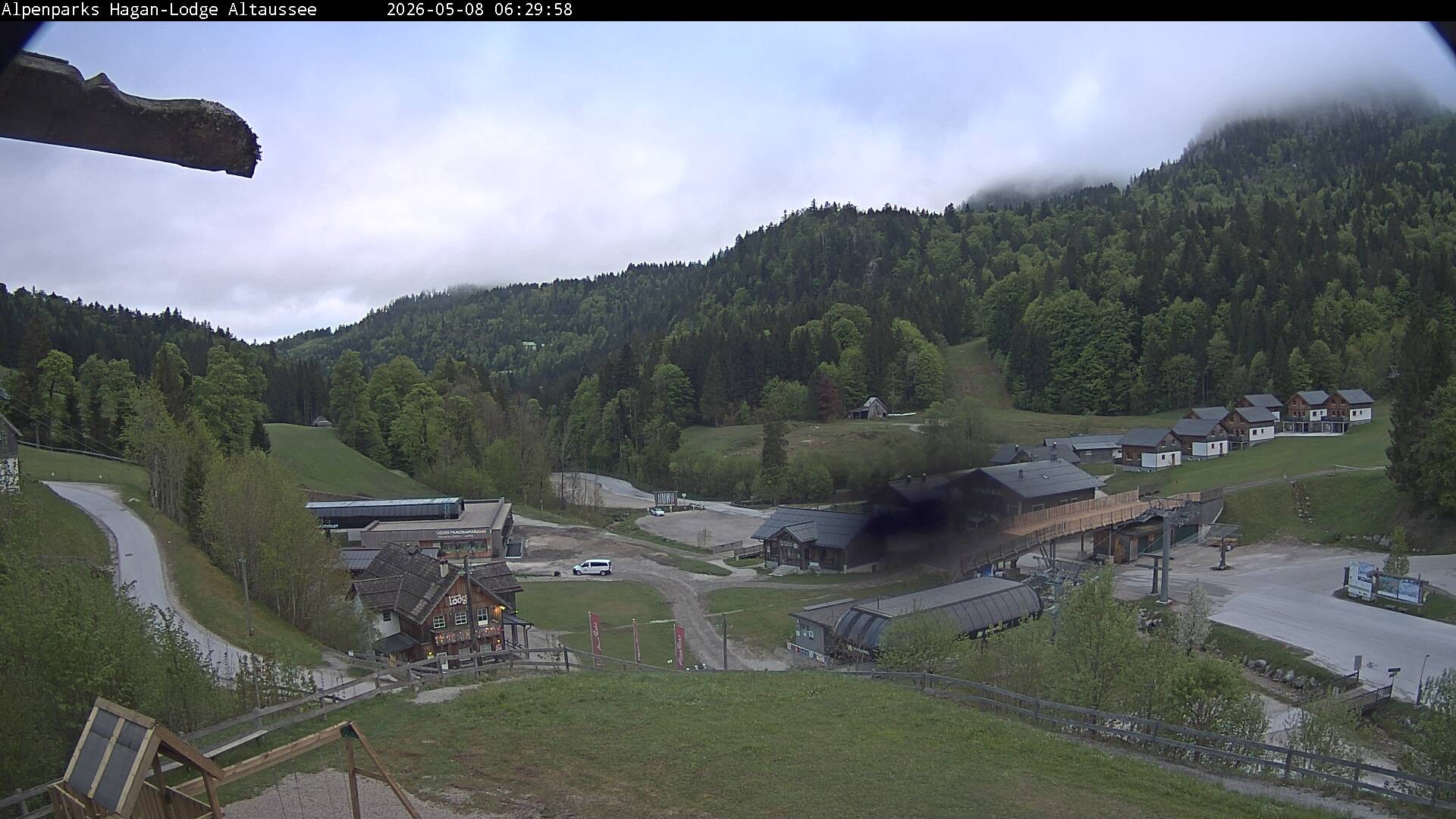 Archived image Webcam Altaussee: Hagan Lodge