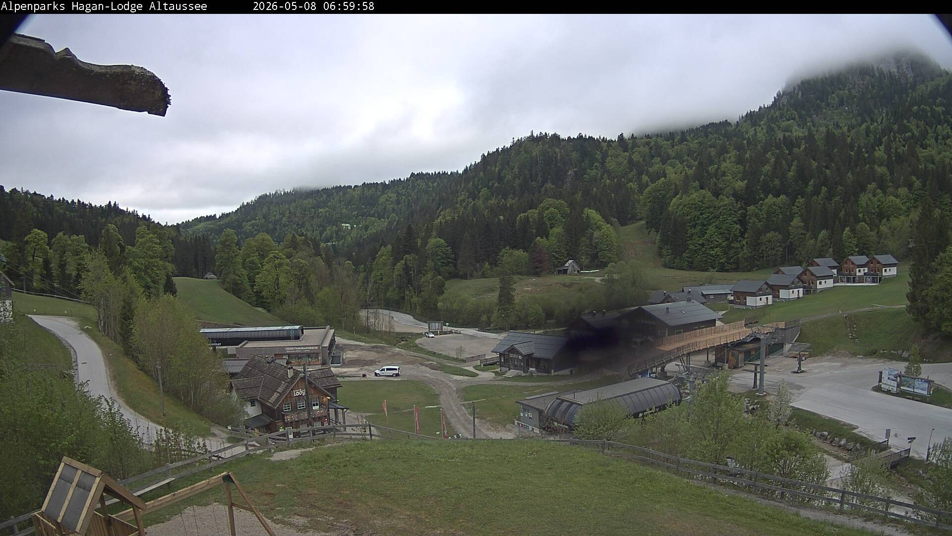Archived image Webcam Altaussee: Hagan Lodge