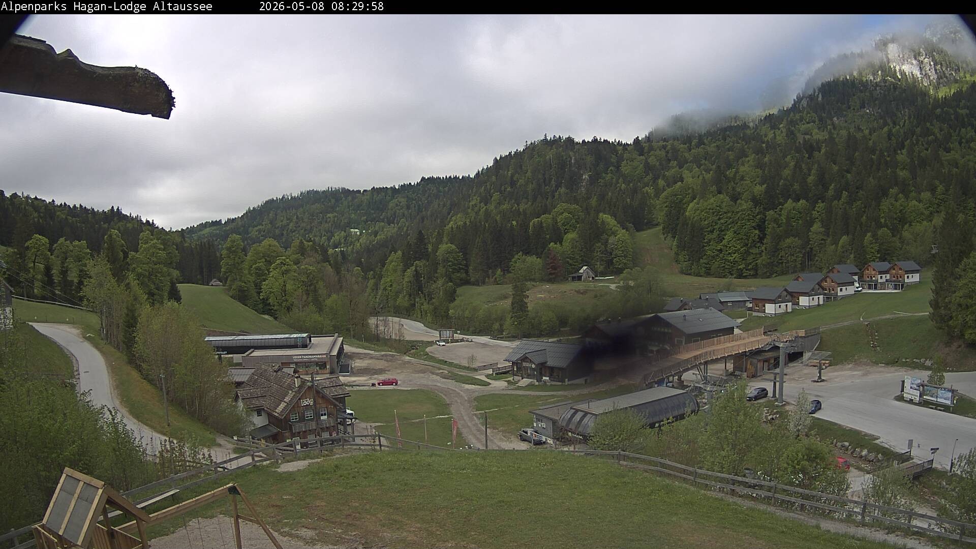 Archived image Webcam Altaussee: Hagan Lodge