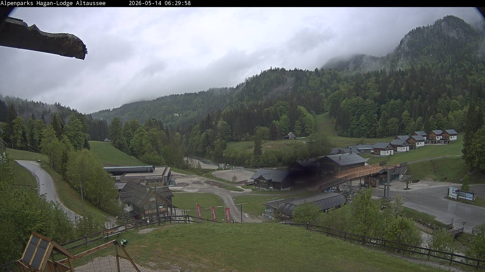 Archiv Foto Webcam Altaussee: Hagan Lodge