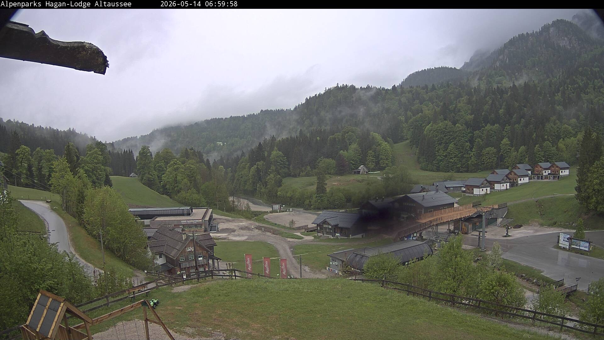 Archiv Foto Webcam Altaussee: Hagan Lodge