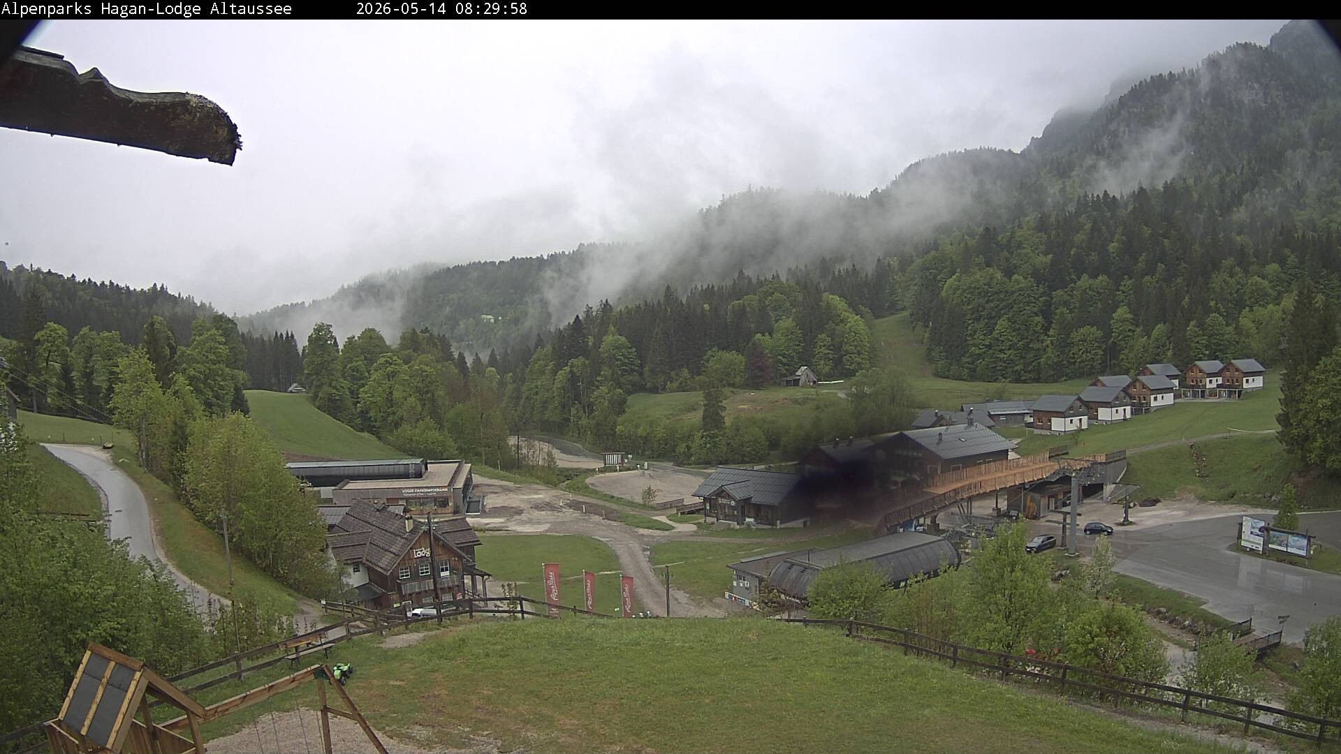 Archiv Foto Webcam Altaussee: Hagan Lodge