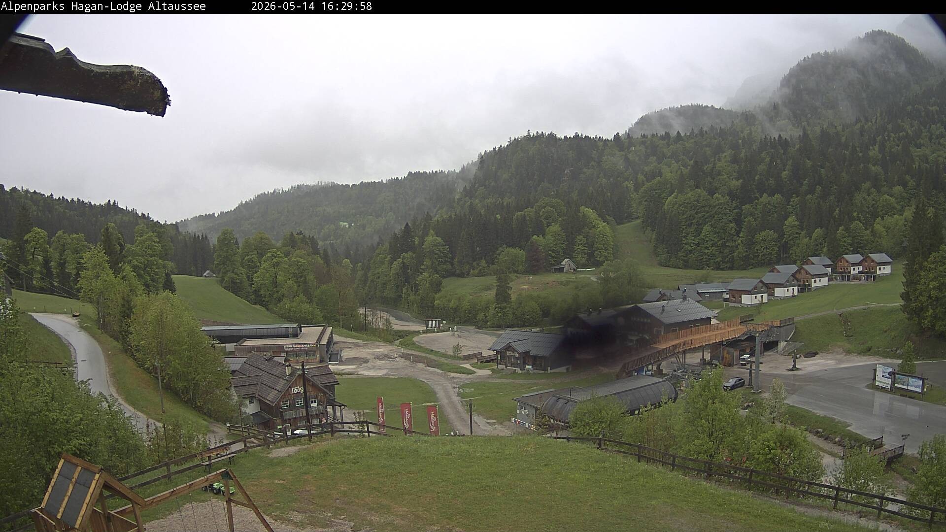Archiv Foto Webcam Altaussee: Hagan Lodge