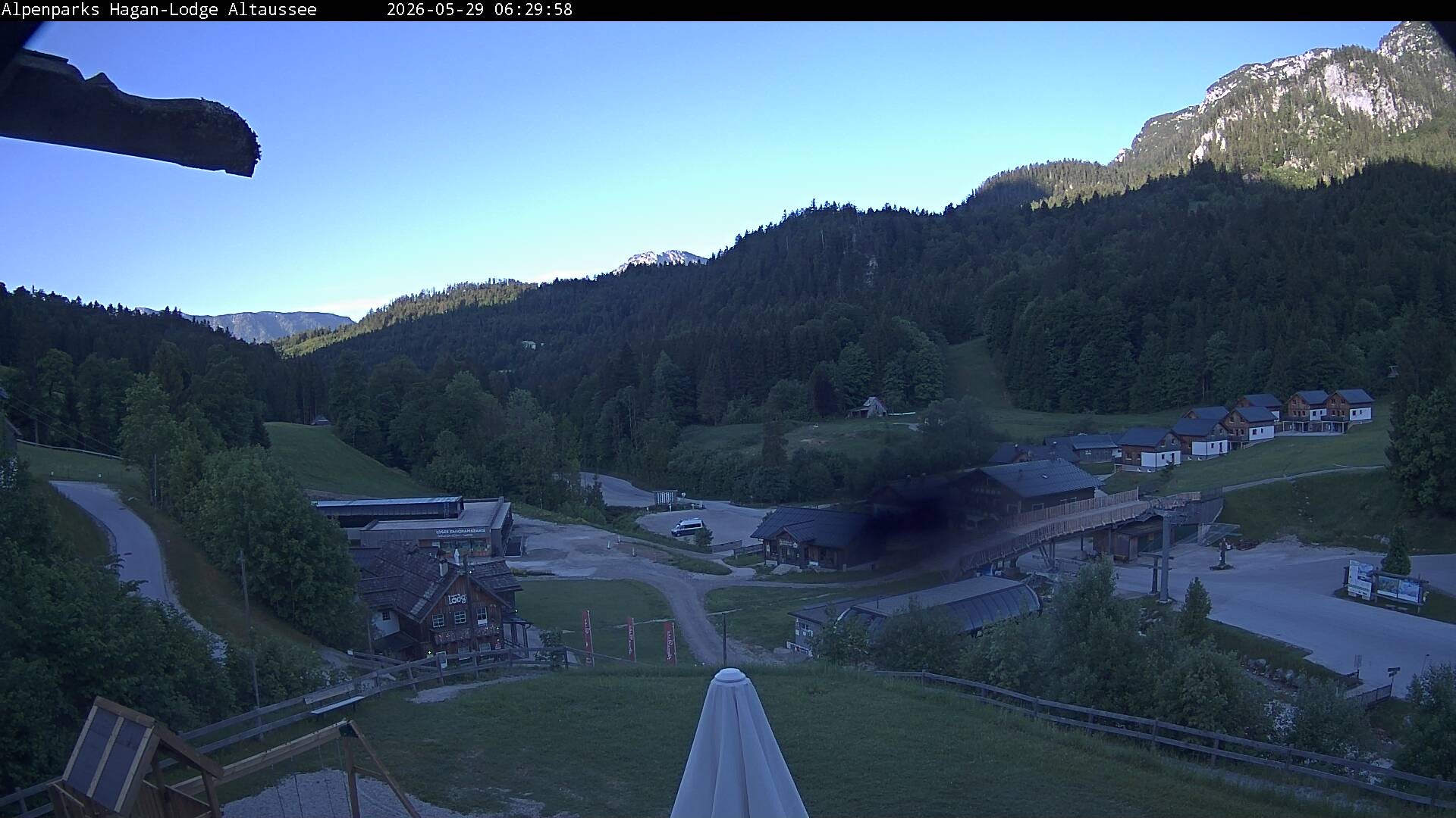 Archiv Foto Webcam Altaussee: Hagan Lodge