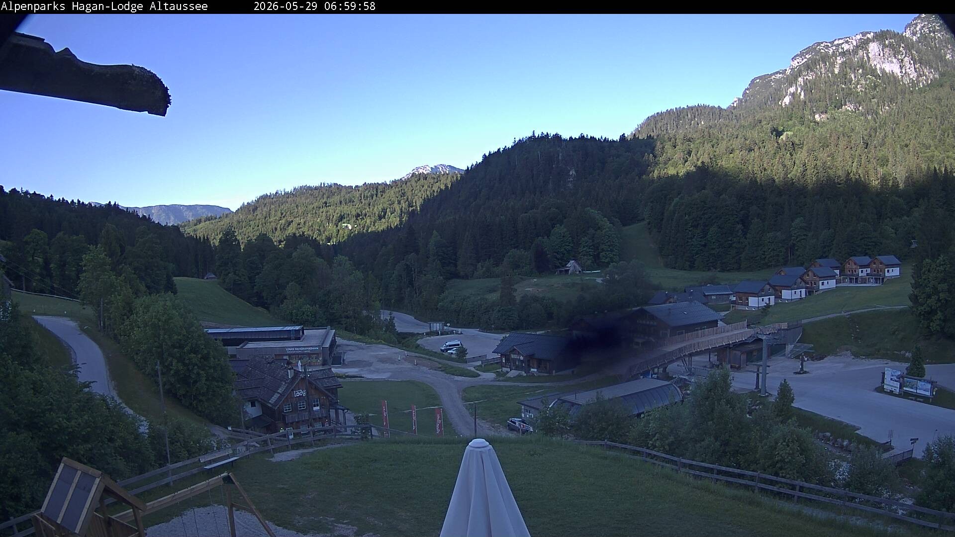 Archiv Foto Webcam Altaussee: Hagan Lodge