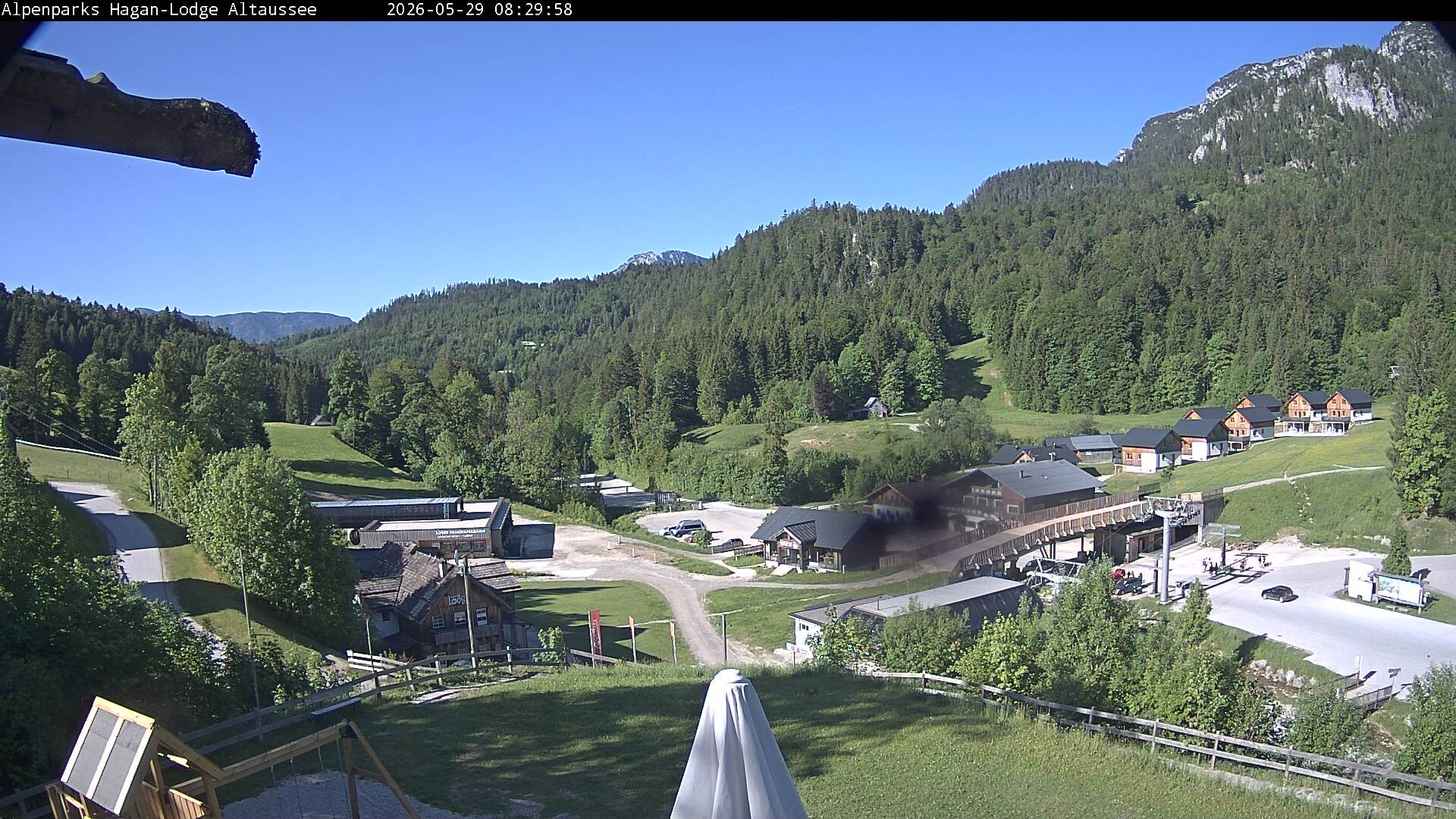 Archiv Foto Webcam Altaussee: Hagan Lodge