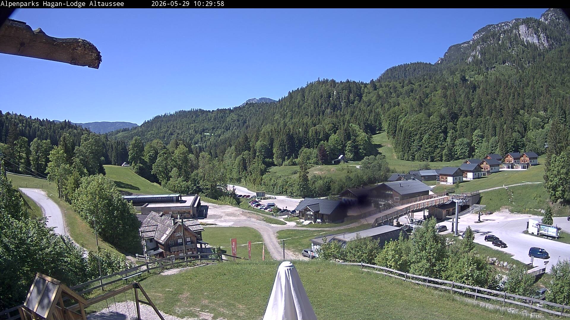 Archiv Foto Webcam Altaussee: Hagan Lodge