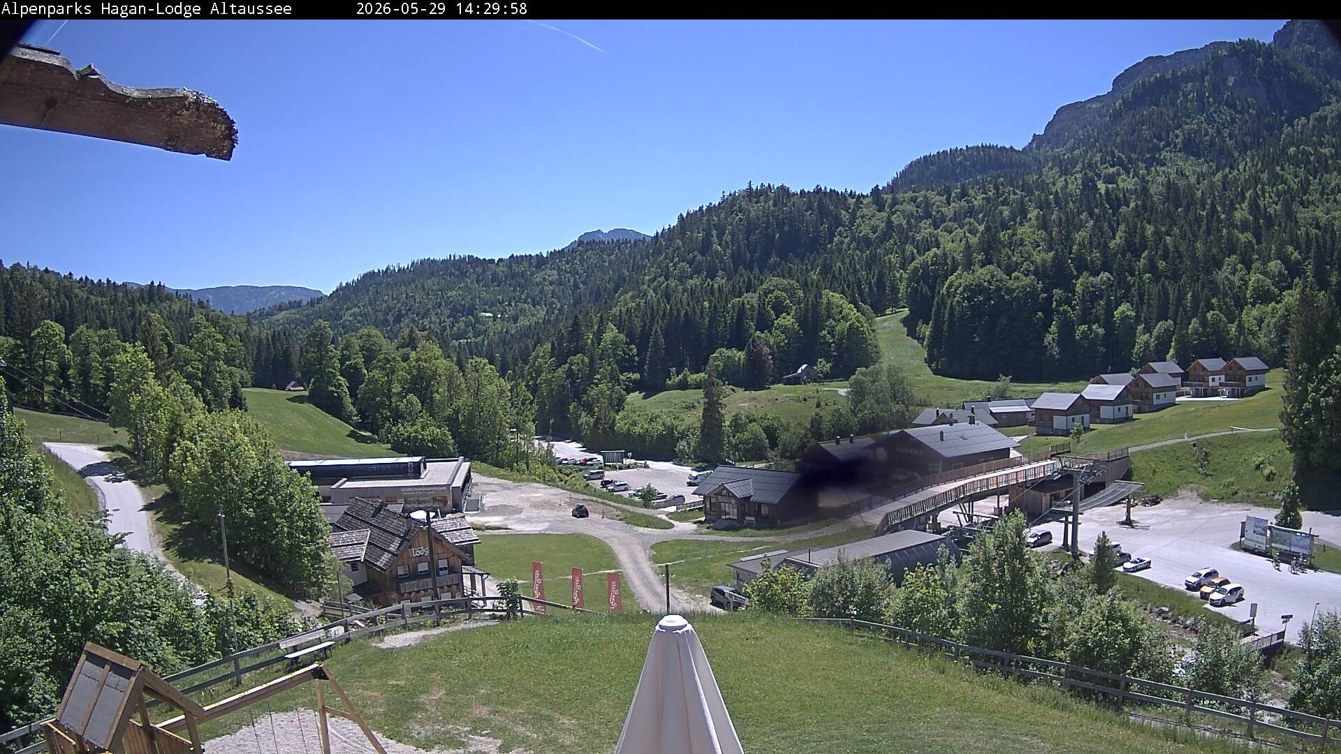 Archiv Foto Webcam Altaussee: Hagan Lodge