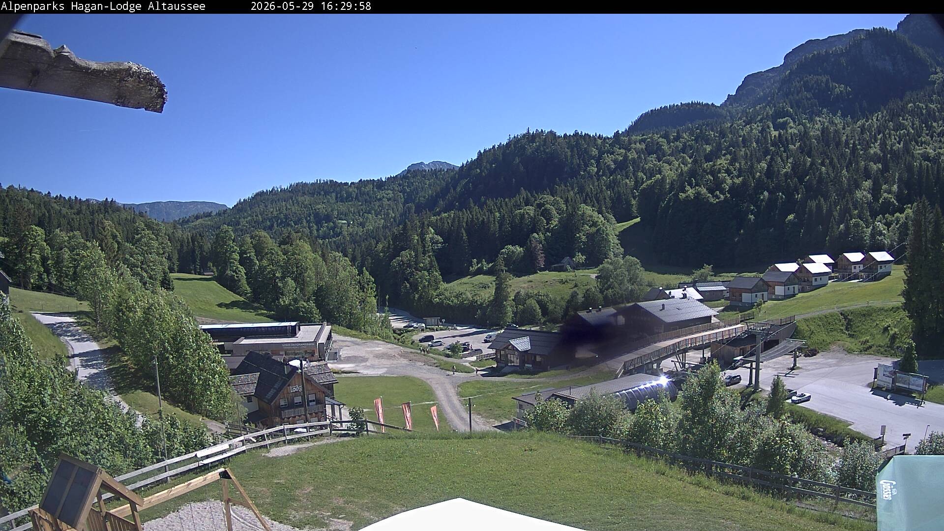 Archiv Foto Webcam Altaussee: Hagan Lodge