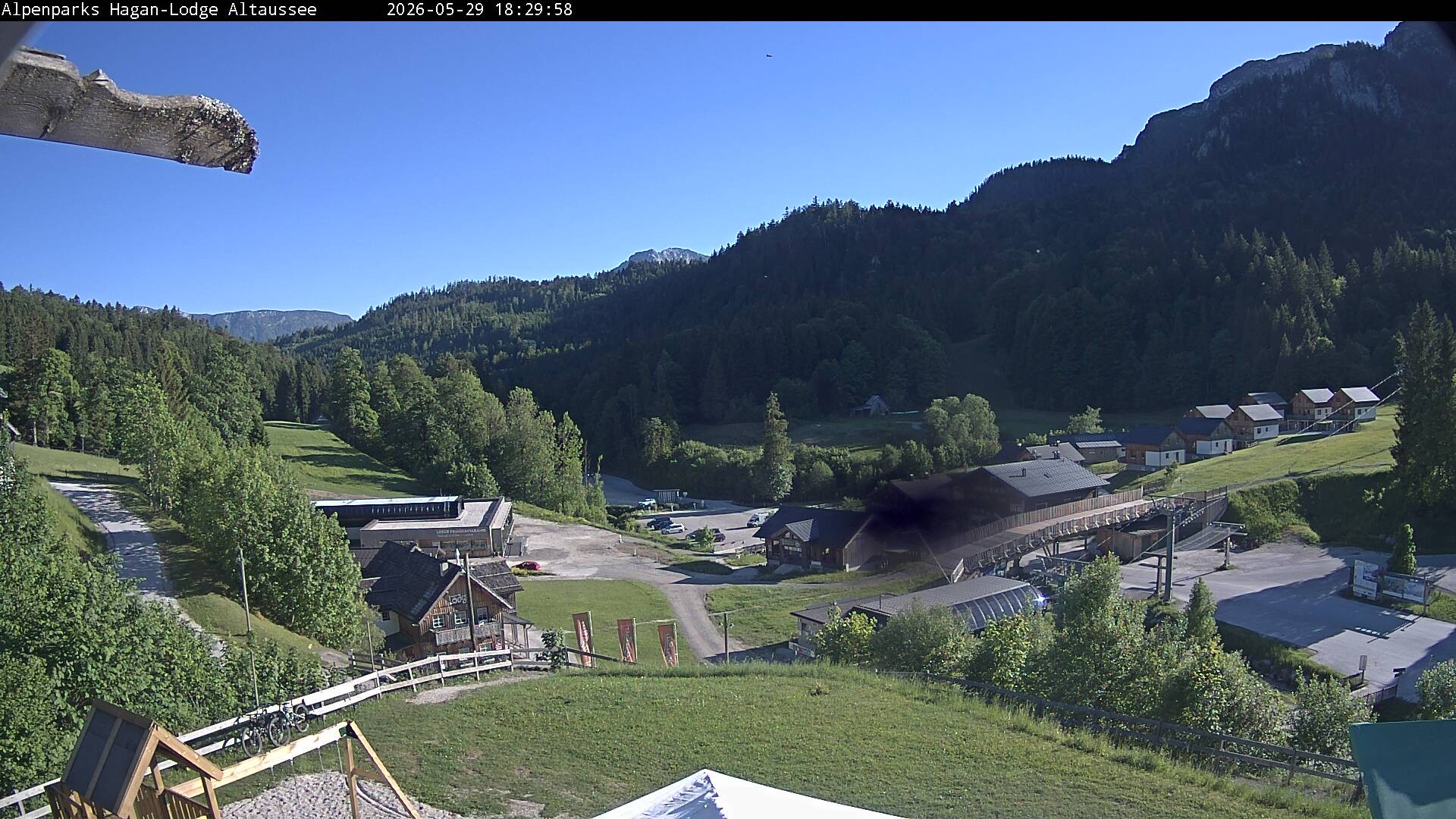 Archiv Foto Webcam Altaussee: Hagan Lodge