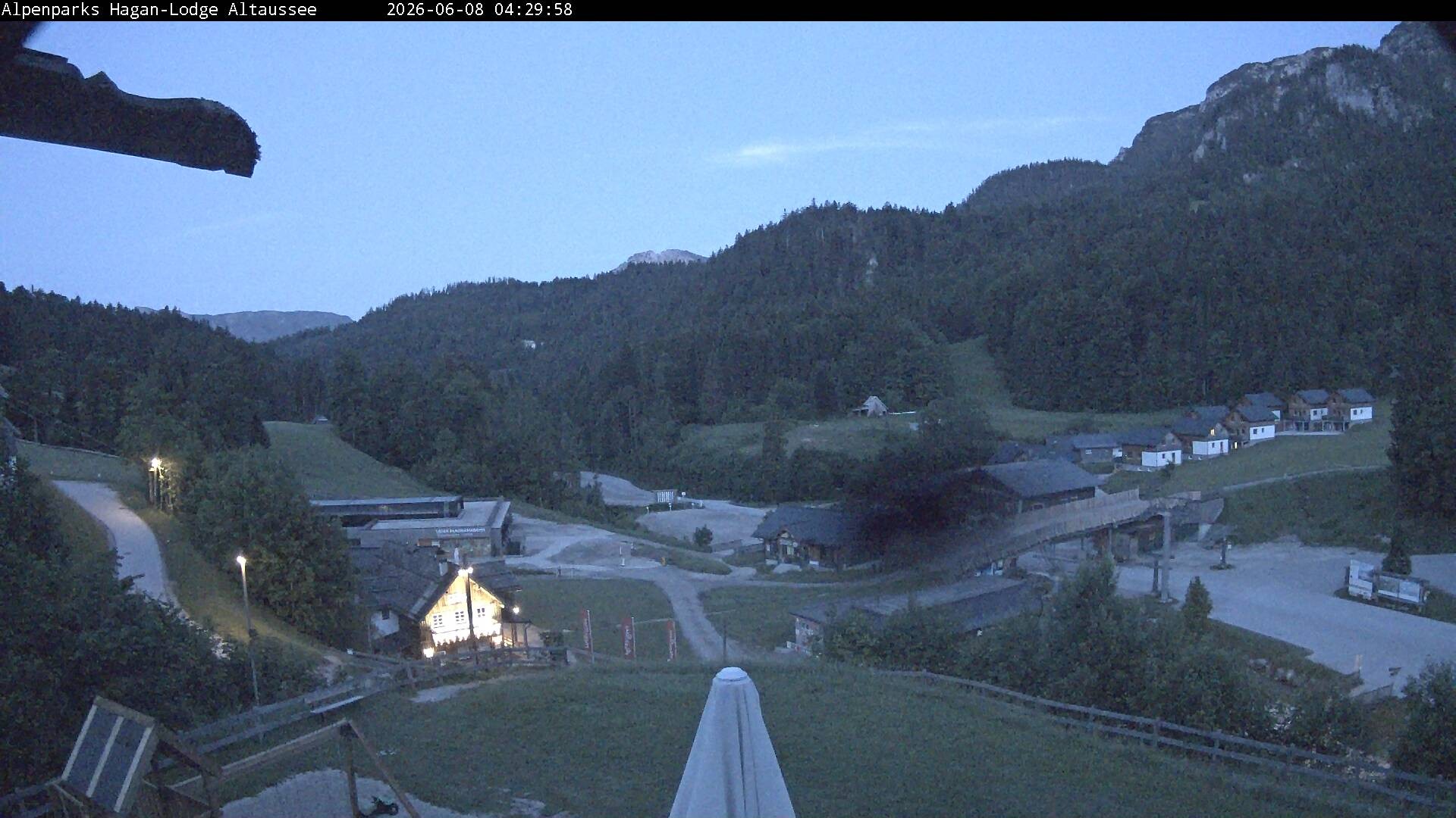 Archiv Foto Webcam Altaussee: Hagan Lodge