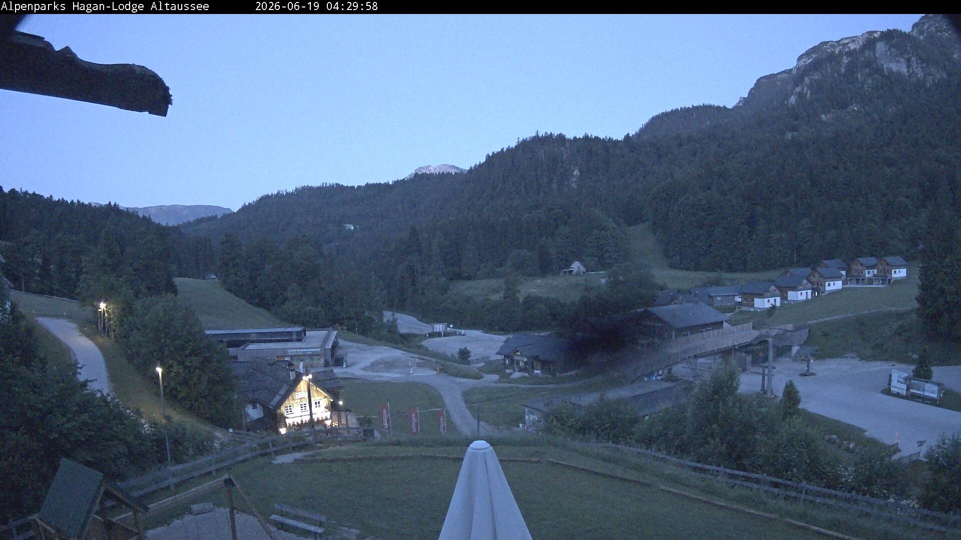 Archiv Foto Webcam Altaussee: Hagan Lodge