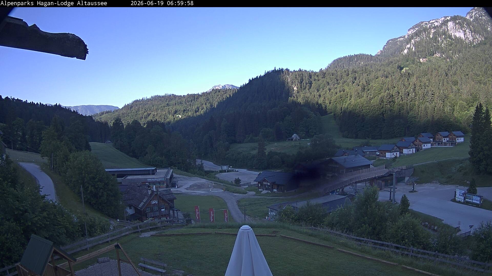 Archiv Foto Webcam Altaussee: Hagan Lodge
