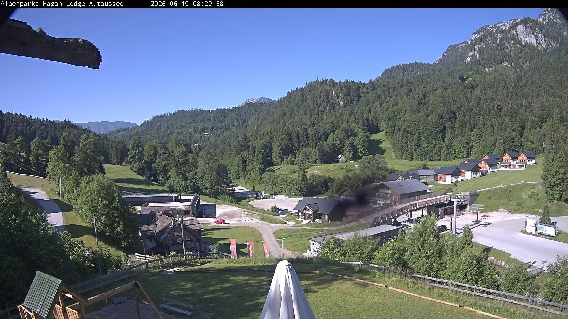 Archiv Foto Webcam Altaussee: Hagan Lodge