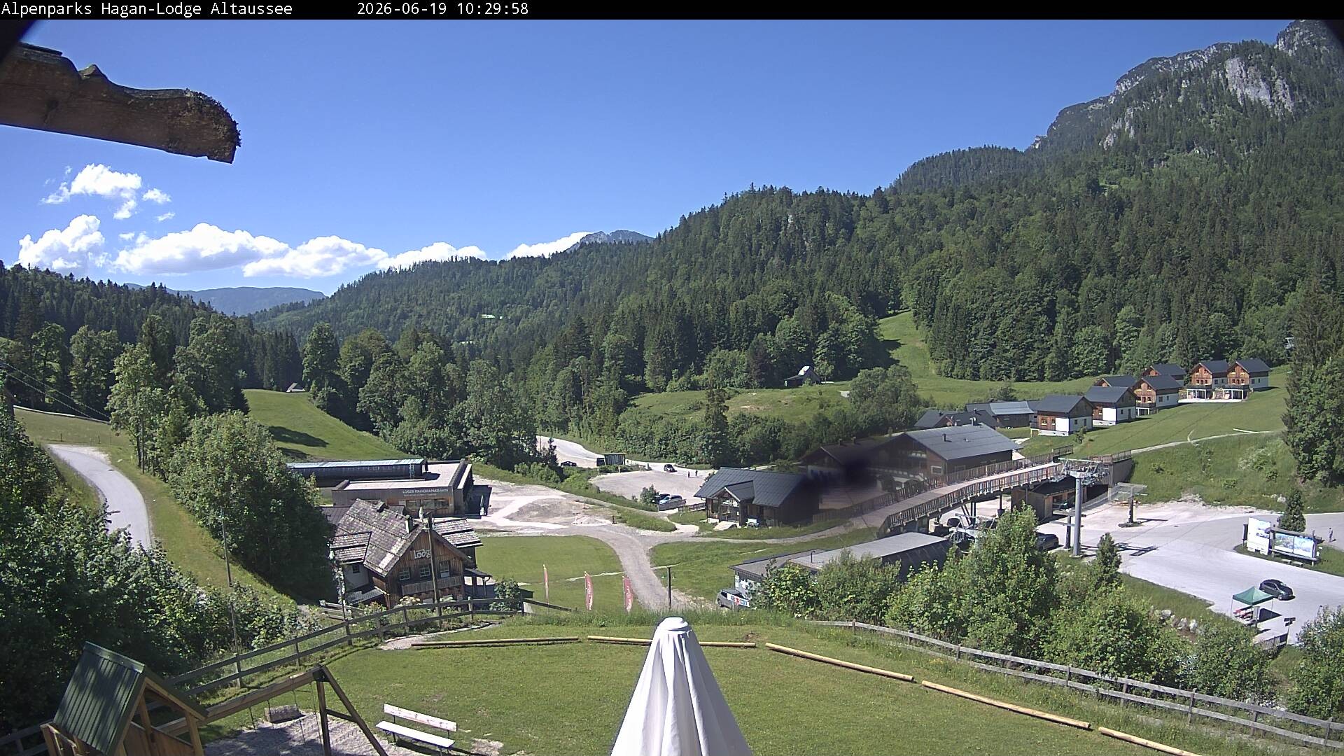 Archiv Foto Webcam Altaussee: Hagan Lodge