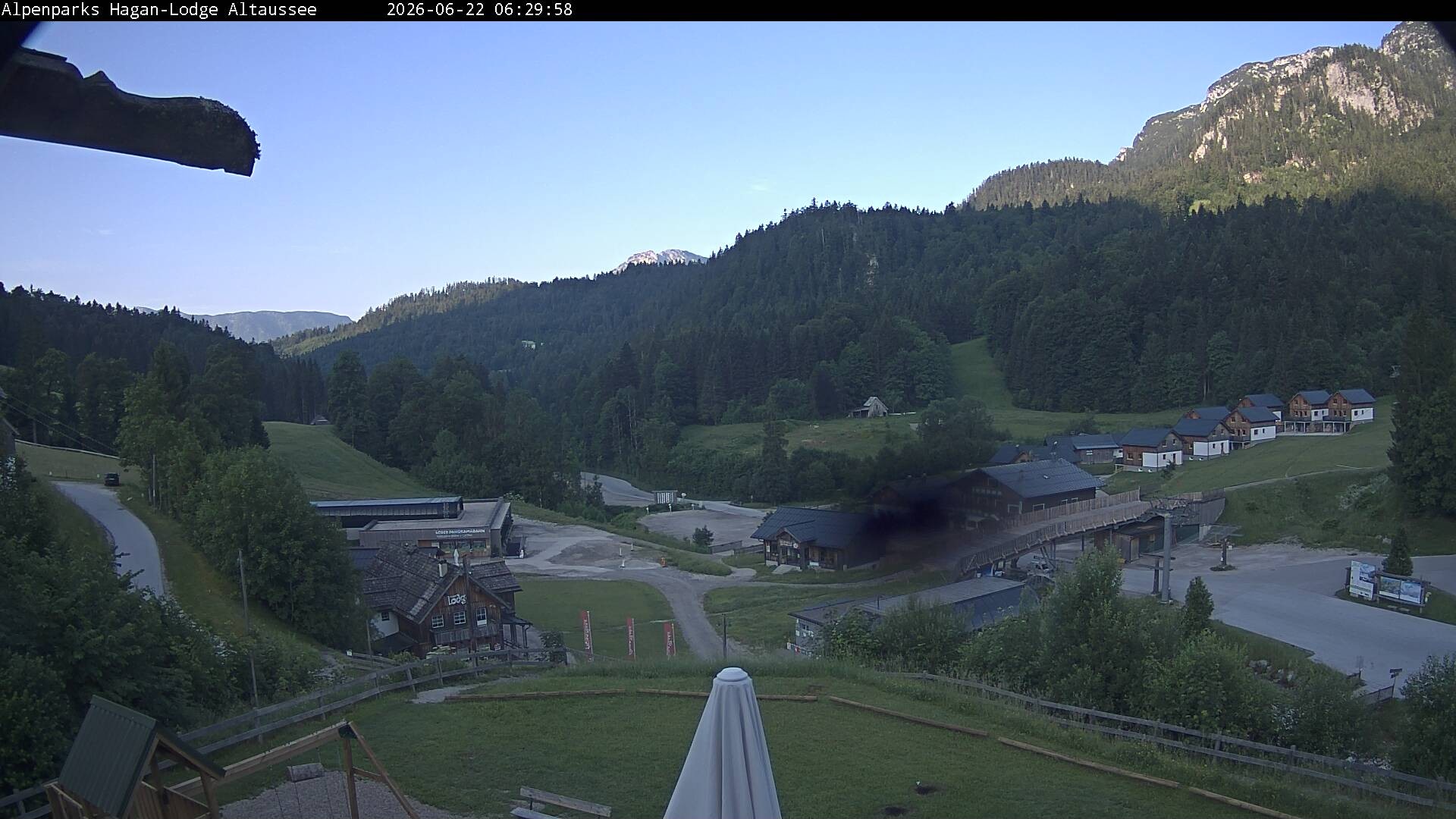 Archiv Foto Webcam Altaussee: Hagan Lodge
