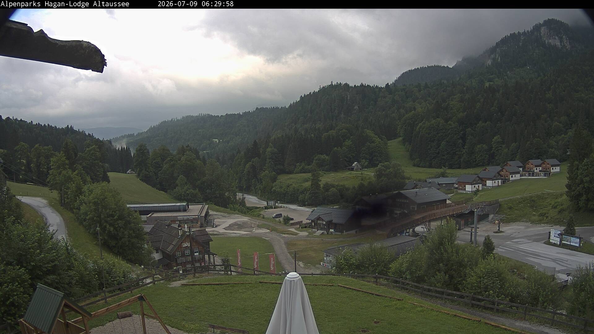 Archiv Foto Webcam Altaussee: Hagan Lodge
