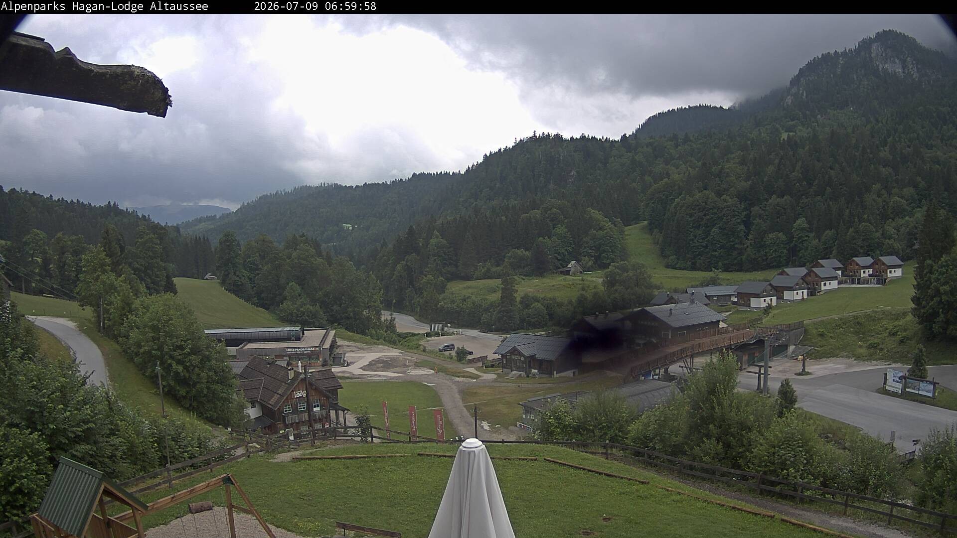 Archiv Foto Webcam Altaussee: Hagan Lodge