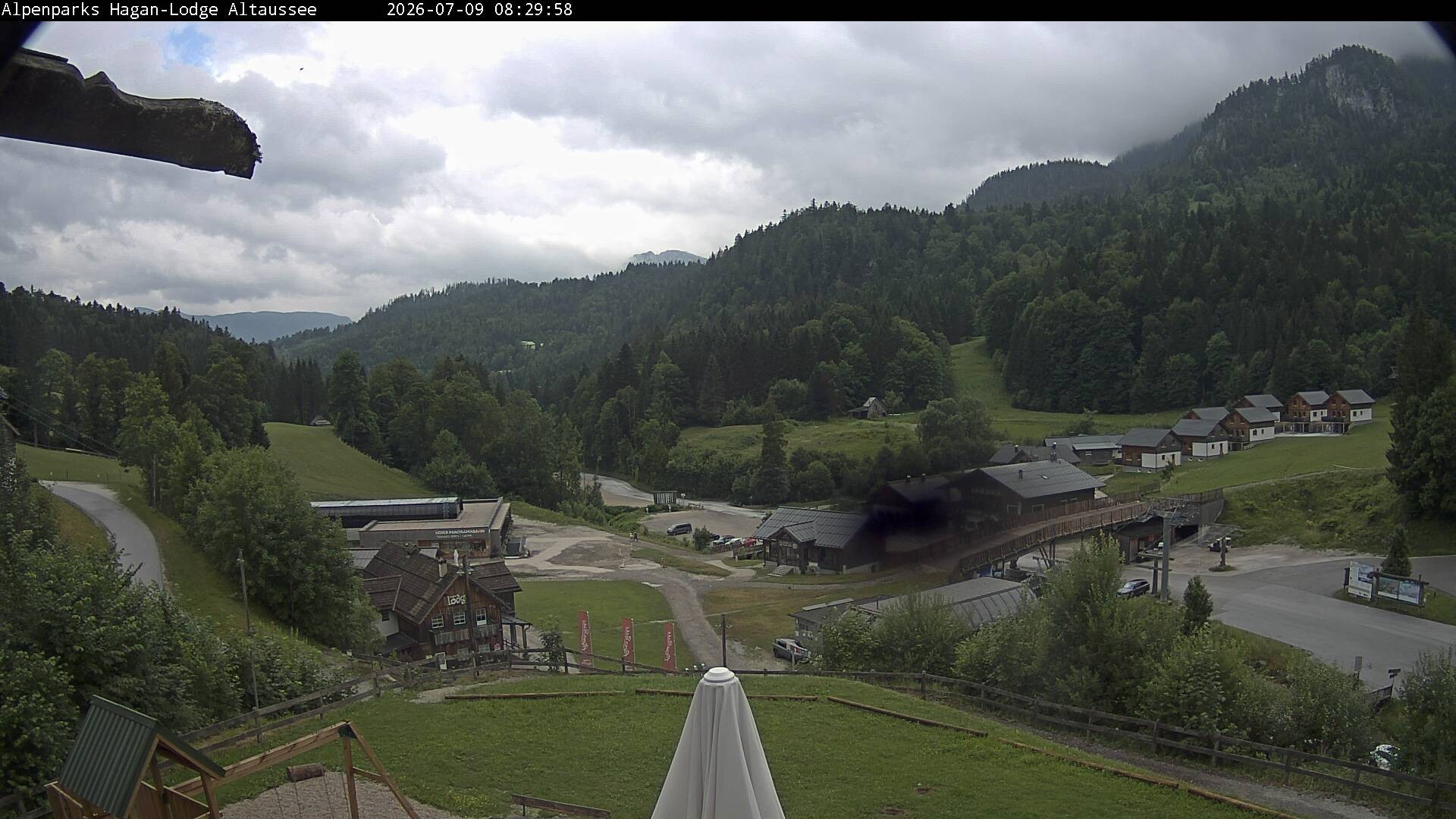 Archiv Foto Webcam Altaussee: Hagan Lodge