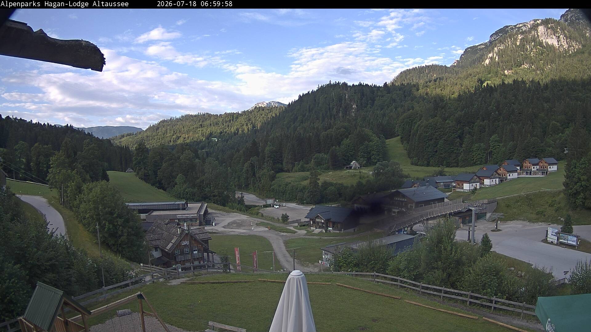 Archiv Foto Webcam Altaussee: Hagan Lodge