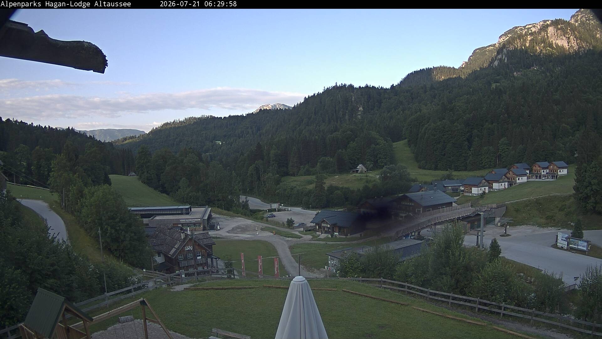 Archiv Foto Webcam Altaussee: Hagan Lodge