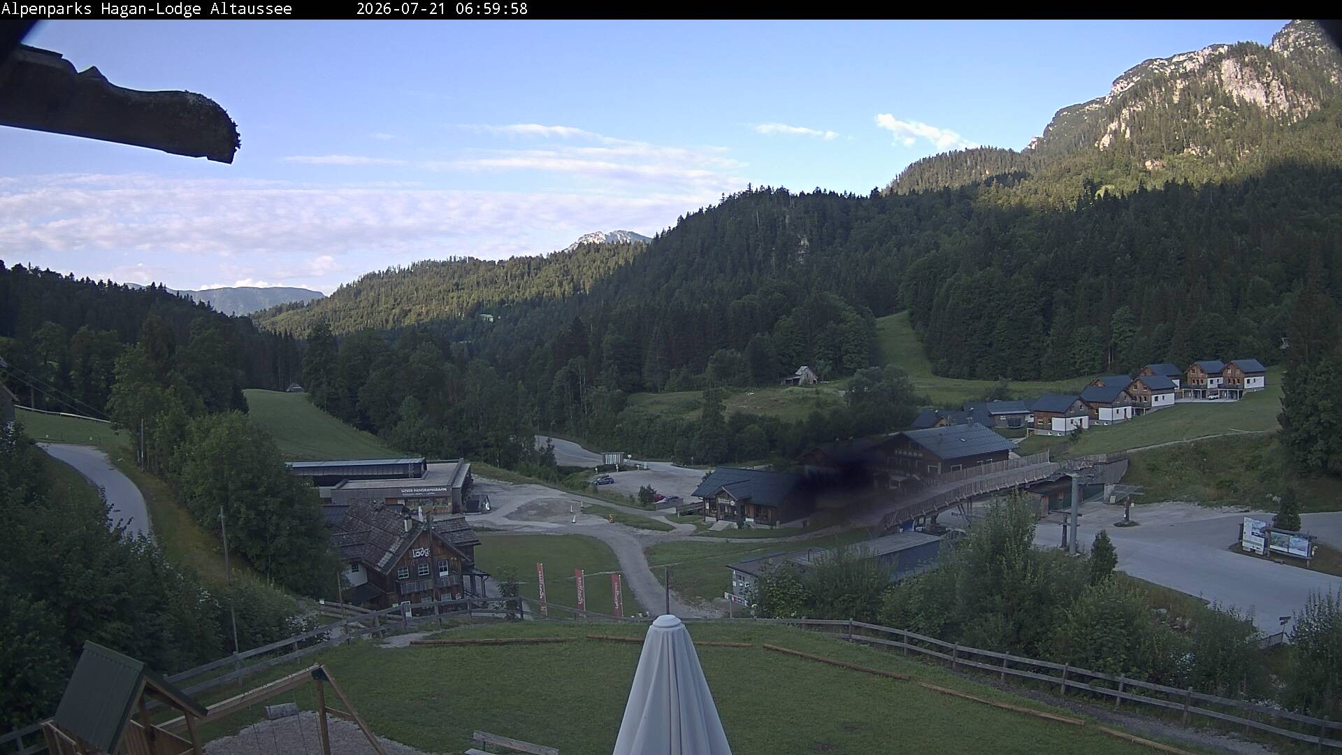 Archiv Foto Webcam Altaussee: Hagan Lodge