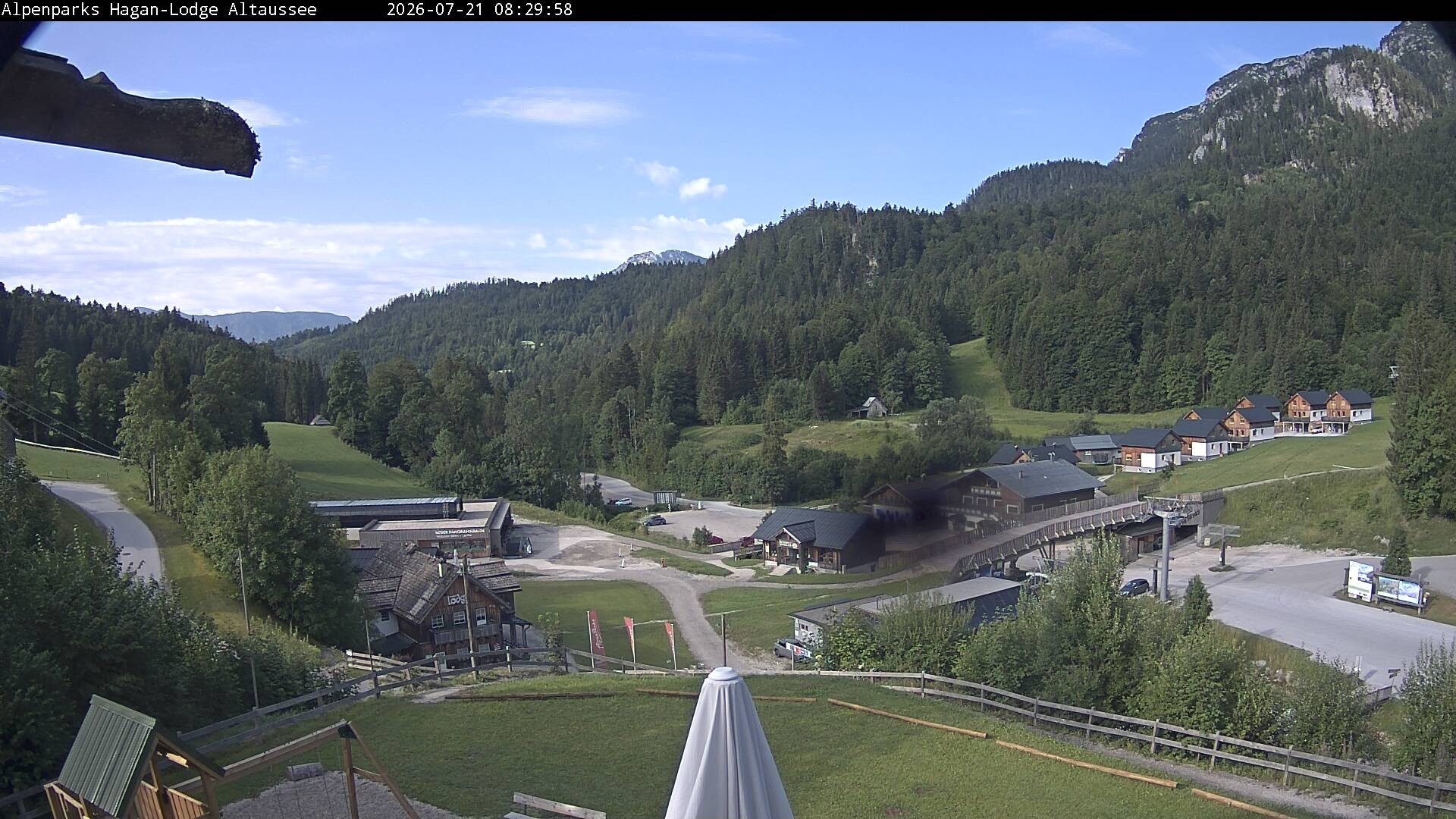 Archiv Foto Webcam Altaussee: Hagan Lodge