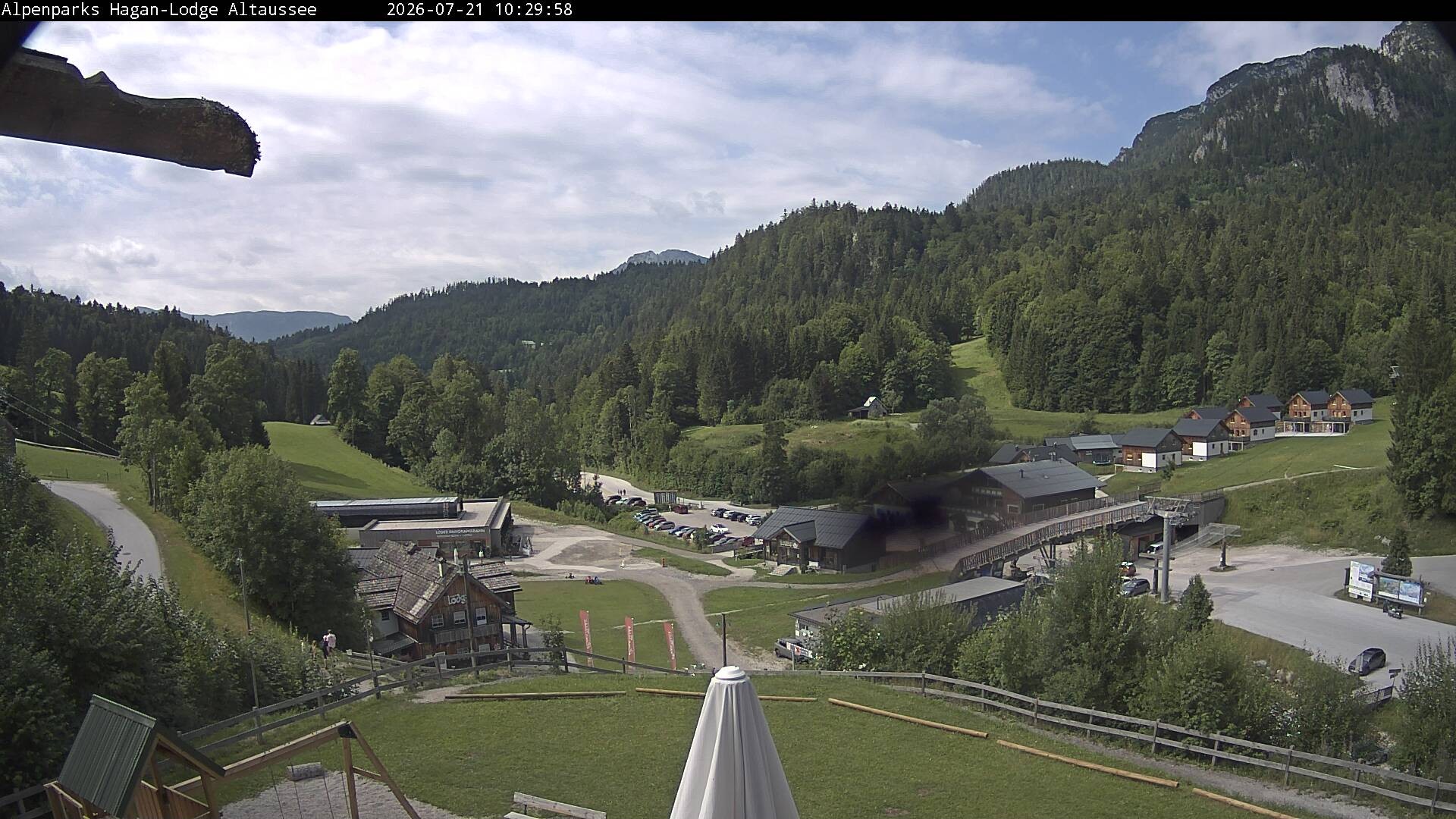 Archiv Foto Webcam Altaussee: Hagan Lodge