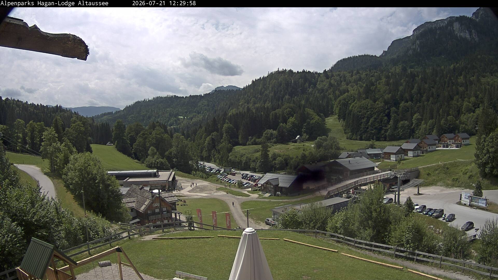 Archiv Foto Webcam Altaussee: Hagan Lodge