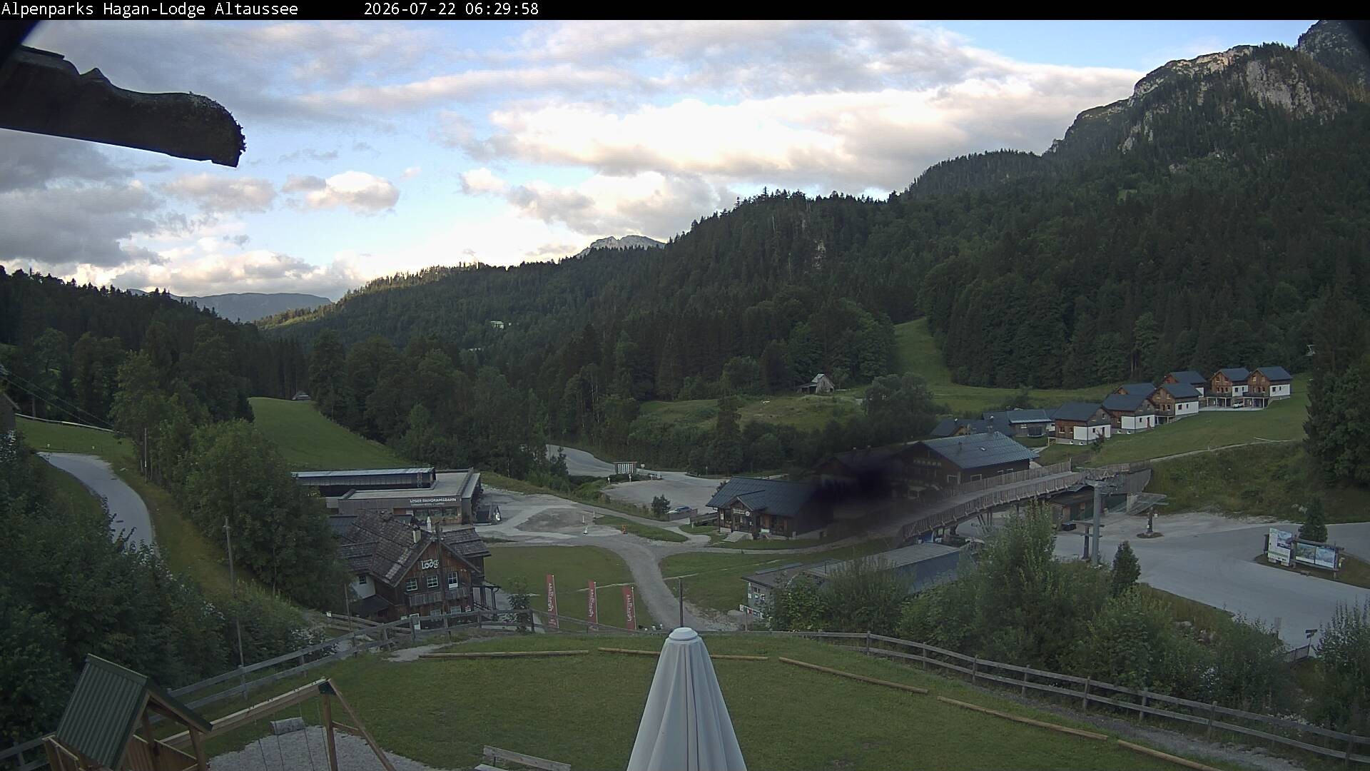 Archived image Webcam Altaussee: Hagan Lodge