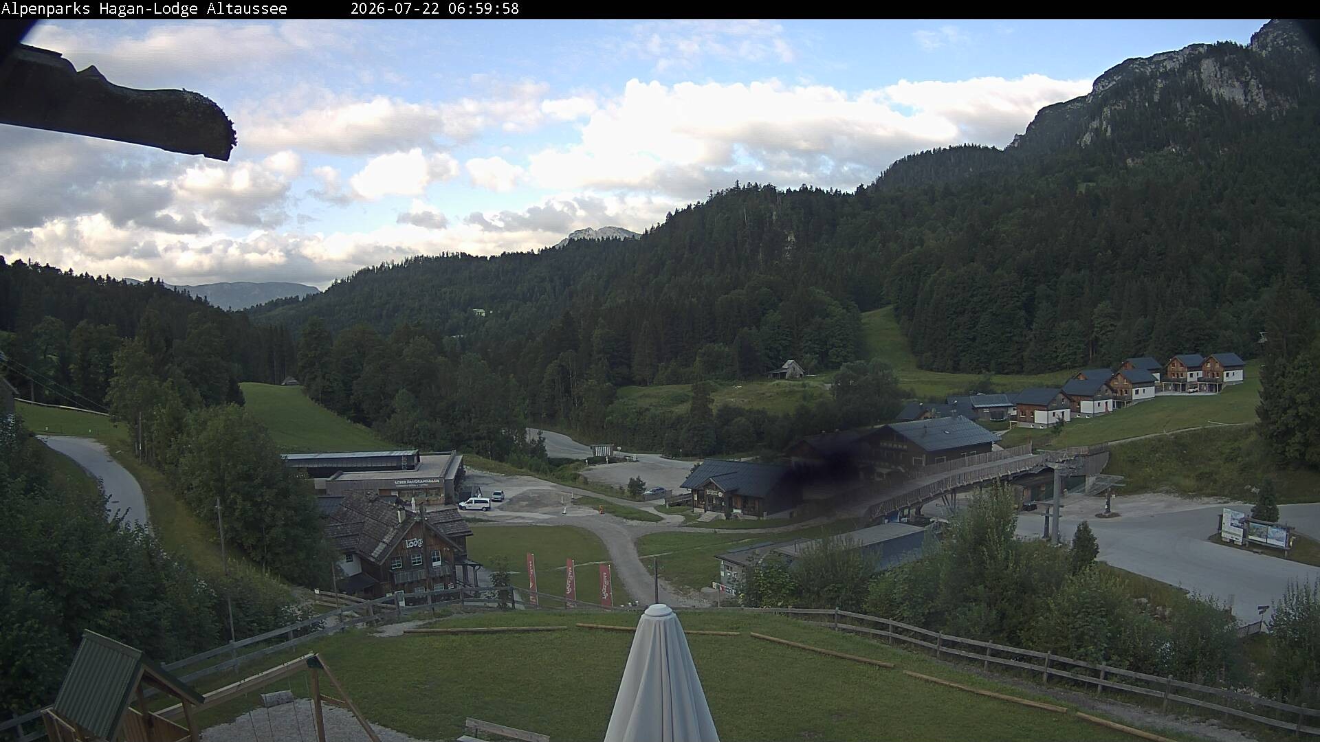 Archived image Webcam Altaussee: Hagan Lodge