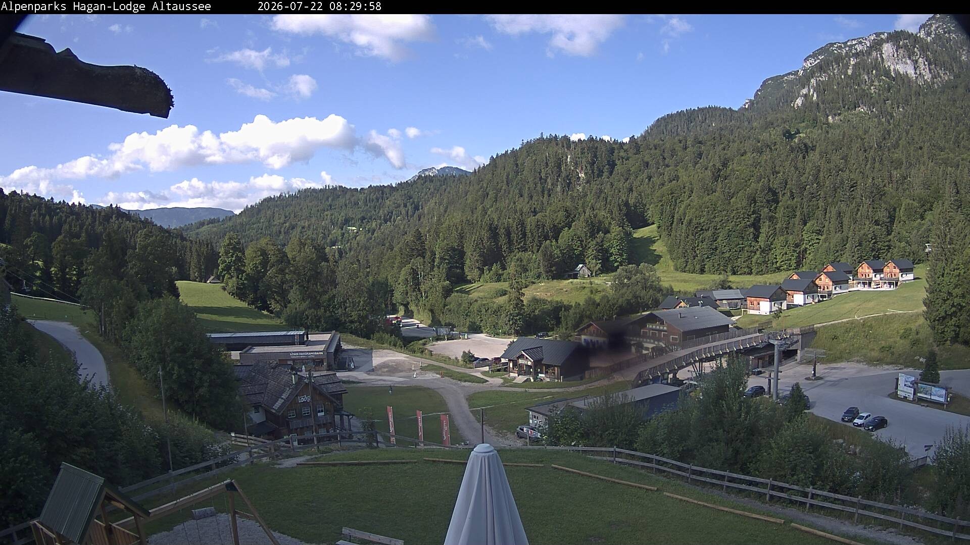 Archived image Webcam Altaussee: Hagan Lodge