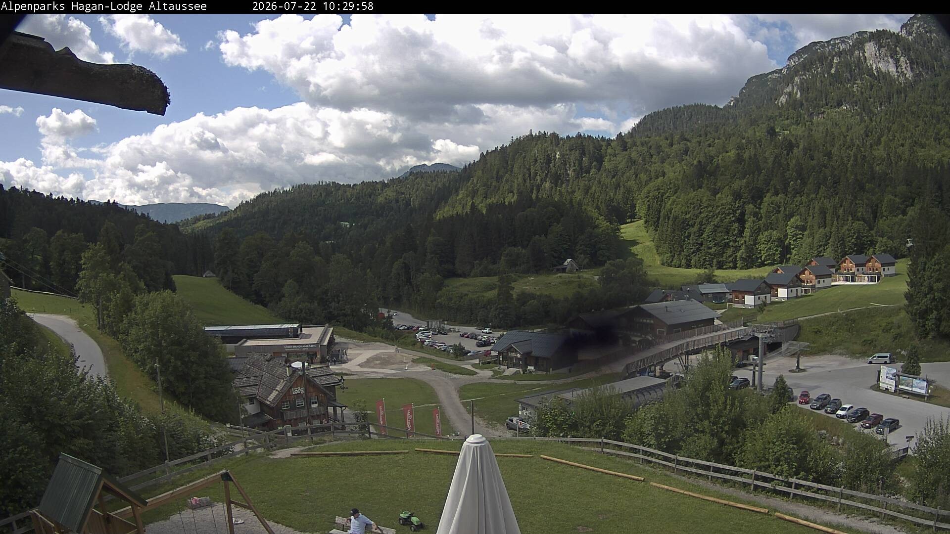 Archived image Webcam Altaussee: Hagan Lodge