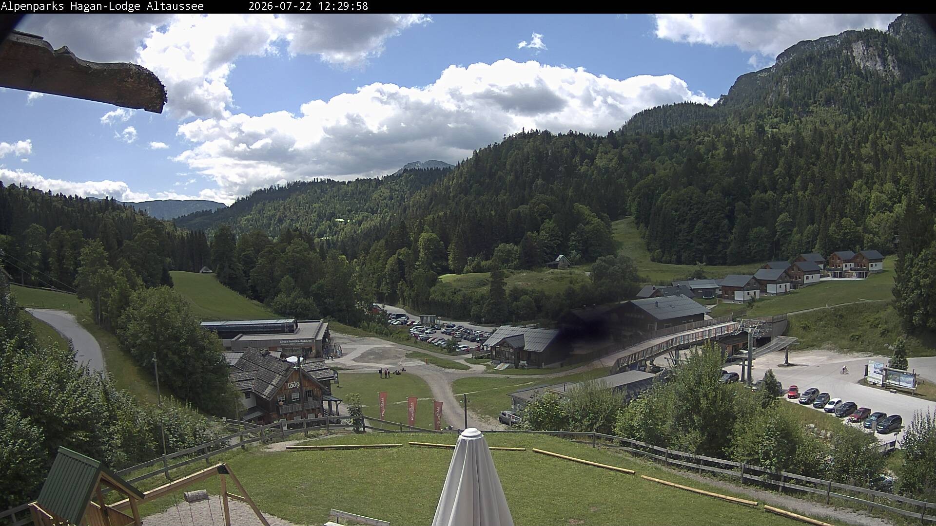 Archived image Webcam Altaussee: Hagan Lodge